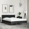 Image de vidaXL Cadre de lit sans matelas noir 140x200 cm