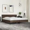 Image de vidaXL Cadre de lit sans matelas chêne marron 200x200 cm