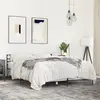 Image de vidaXL Cadre de lit sans matelas sonoma gris 120x200 cm
