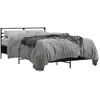 Image de vidaXL Cadre de lit sans matelas noir 140x200 cm