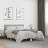 Image de vidaXL Cadre de lit sans matelas sonoma gris 120x200 cm