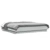 Image de vidaXL Cadre de lit avec lumières LED sans matelas blanc 160x200 cm