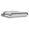 Image de vidaXL Cadre de lit avec lumières LED sans matelas blanc 120x190 cm
