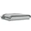 Image de vidaXL Cadre de lit sans matelas blanc 150x200 cm