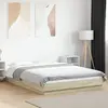 Image de vidaXL Cadre de lit sans matelas chêne sonoma 120x190 cm