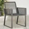 Image de vidaXL Chaises de jardin - Ensemble de 4 - Résine tressée