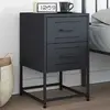 Image de vidaXL Table de chevet - Anthracite