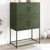 Image de vidaXL Buffet - Vert olive