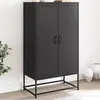 Image de vidaXL Buffet haut - Noir