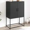 Image de vidaXL Buffet haut - Noir