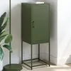 Image de VIDAXL Buffet Haut - Vert Olive