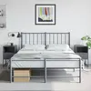 Image de vidaXL Tables de Chevet Anthracite