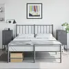 Image de vidaXL Tables de chevet 2 pcs - Anthracite