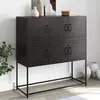 Image de vidaXL Buffet - Noir