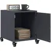 Image de VIDAXL Tables de chevet - Anthracite