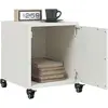 Image de vidaXL Tables de chevet - Blanc