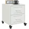 Image de VidaXL Tables de chevet - Blanc