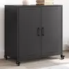 Image de vidaXL Buffet Noir - 68.5 x 39 x 72 cm