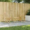 Image de vidaXL Chaises pliables de jardin lot de 2