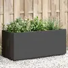Image de Vidaxl vidaXL Jardinière 80x36x35 cm - Gris foncé