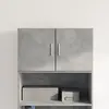 Image de vidaXL Armoire murale gris béton 70x42,5x40