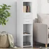 Image de vidaXL Buffet haut - Blanc