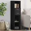 Image de vidaXL Buffet haut - Noir