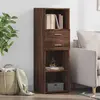 Image de vidaXL Buffet haut - Chêne marron