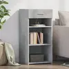 Image de vidaXL Buffet - Gris Béton