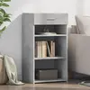 Image de vidaXL Buffet - Gris béton