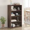 Image de vidaXL Buffet haut chêne marron 70x41x124