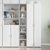 Image de vidaXL Buffet Haut Blanc 30x41x185 cm