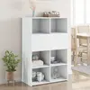 Image de vidaXL Buffet haut 80x42,5x124 cm - Blanc