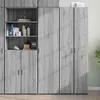 Image de vidaXL Buffet haut - Sonoma gris 45x42,5x185 cm