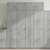 Image de vidaXL Buffet haut gris béton