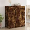 Image de vidaXL Buffet chêne fumé 80x42,5x93 cm