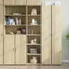 Image de vidaXL Buffet haut chêne sonoma 45x41x185 cm
