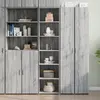 Image de vidaXL Buffet haut - Sonoma gris