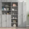Image de vidaXL Buffet haut - Sonoma gris