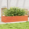 Image de vidaXL Jardinière 110x40x23 cm - Cire marron