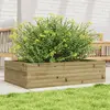 Image de vidaXL Jardinière 90x60x23 cm - Bois de pin