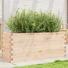 Image de vidaXL Jardinière en bois - 110 cm