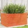 Image de vidaXL Jardinière cire marron - 90x60x45,5 cm
