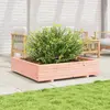 Image de vidaXL Jardinière bois de douglas 110x110x26,5 cm