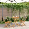 Image de VidaXL Ensemble de bistro 3 pcs - Gris