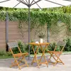 Image de vidaXL Ensemble de Bistro 3 pcs - Gris