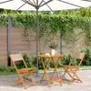 Image de vidaXL Ensemble de bistro 3 pcs - Taupe