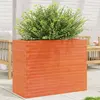 Image de vidaXL Jardinière Cire Marron 90x40x68.5 cm