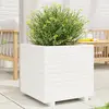 Image de vidaXL Jardinière bois de pin blanc