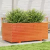 Image de vidaXL Jardinière Marron Bois de Pin - 110x60x49,5 cm
